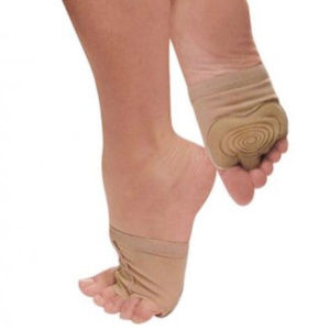Dance Class Tan Foot Mitten Size XL 11-12